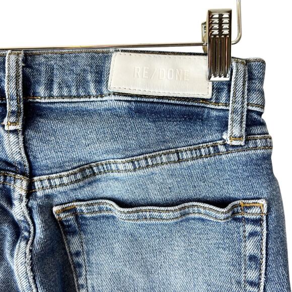 RE/DONE 70s Stove Pipe High Rise Jeans‎ 25 - Picture 7 of 13